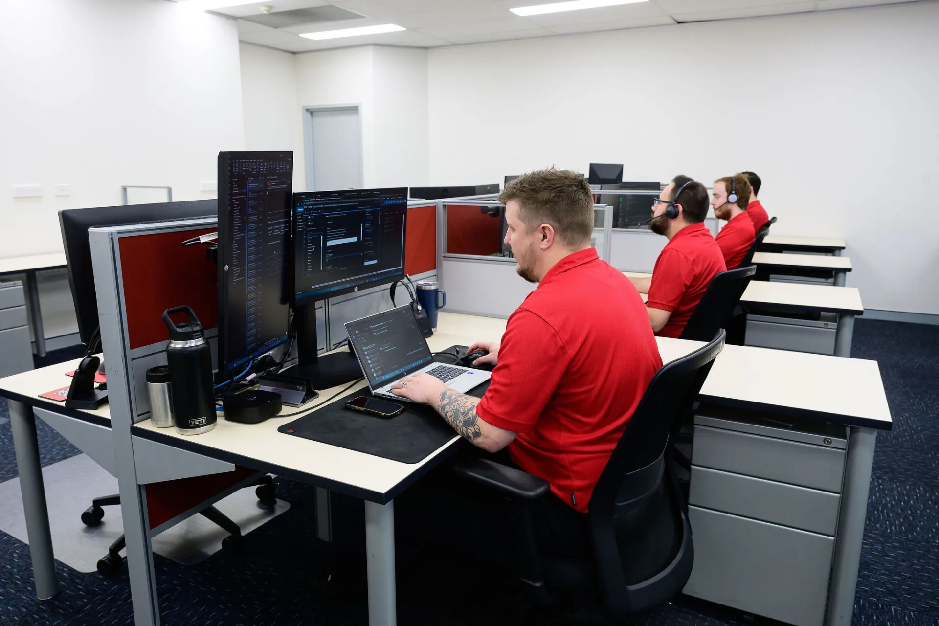 Milnsbridge team delivering managed IT services in Parramatta