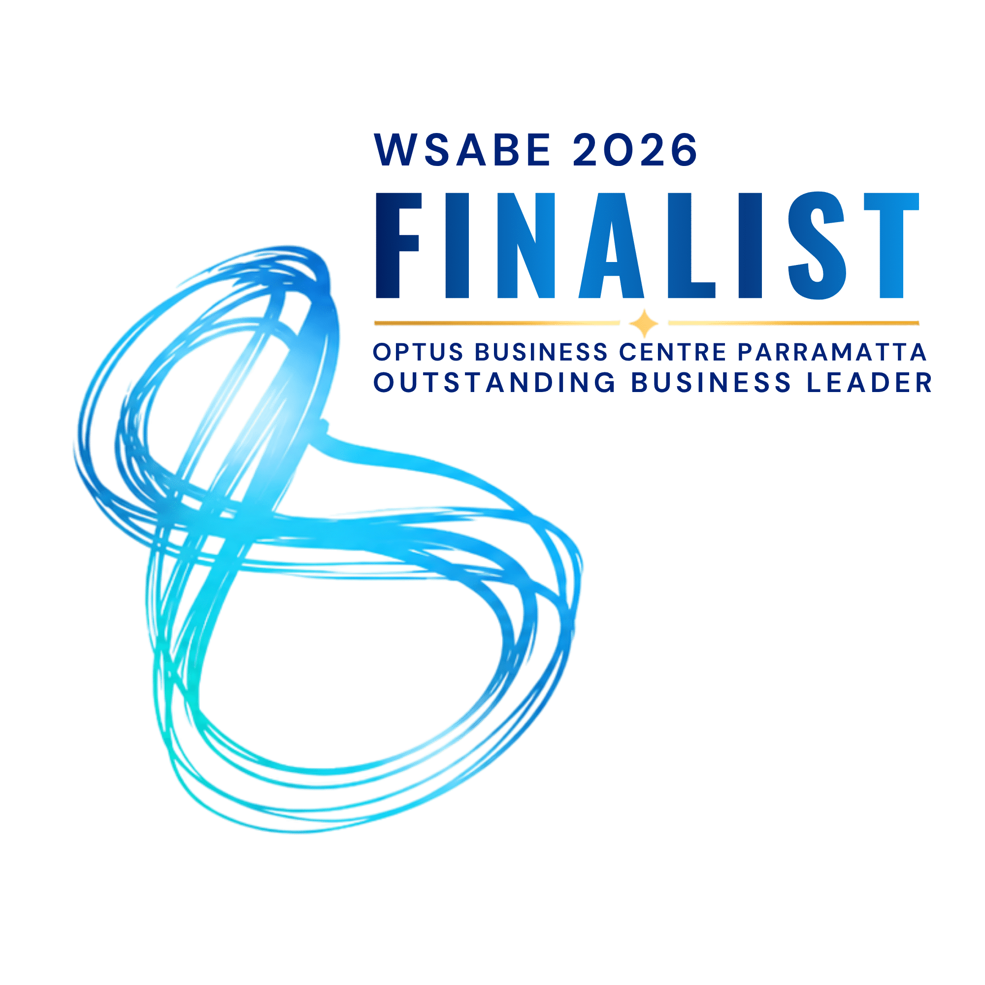 2026 WSABE Outstanding Business Leader finalist badge for Adrian Weir